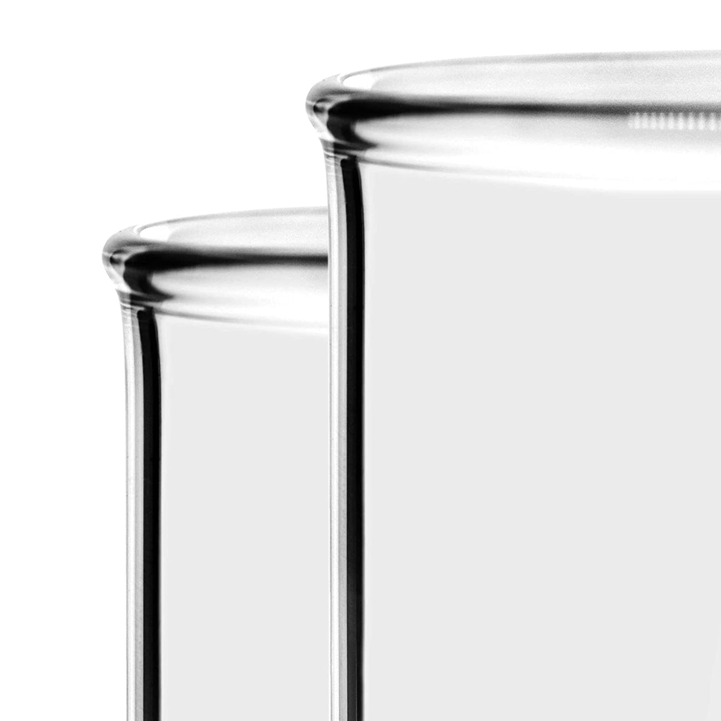 United Scientific™ Glass Beaker 5000mL, Low Form Griffin 3.3 Borosilicate, Double Scale Graduated Lab Beaker, ASTM-E960 Autoclavable Chemistry Glassware for Research, Educators, 1 Each