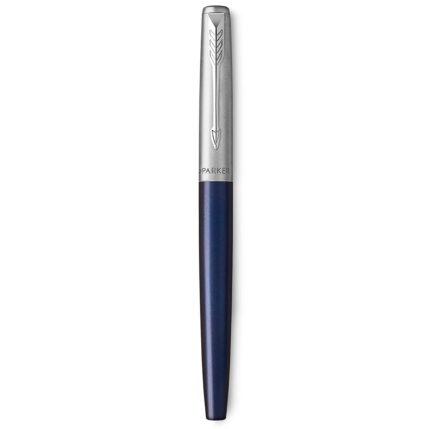 Parker Jotter Fountain Pen | Royal Blue | Medium Nib with Blue Ink | Gift Box