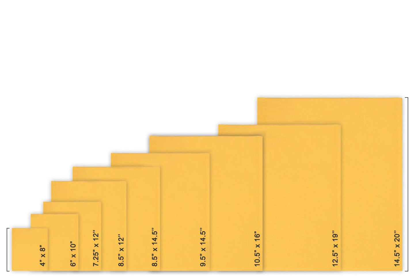 6x10 inches Kraft Mailer Self Seal Bubble Shipping Envelopes 250 Pack Padded Envelopes Thick Mailers Packaging for Small Business #0