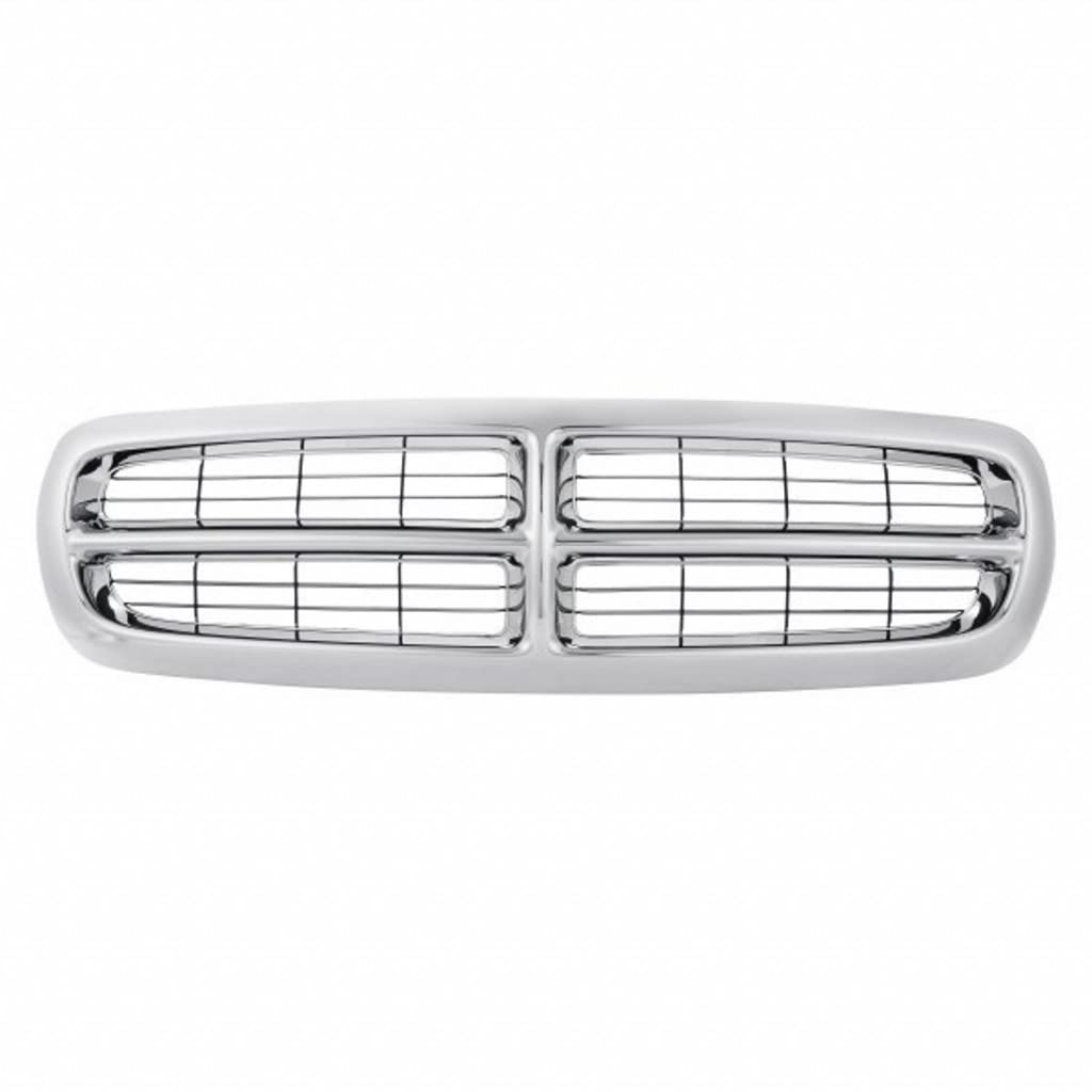 For Dodge Dakota 1999 00 01 02 03 2004 Grille | Chrome/Black | CH1200199 | 55056092