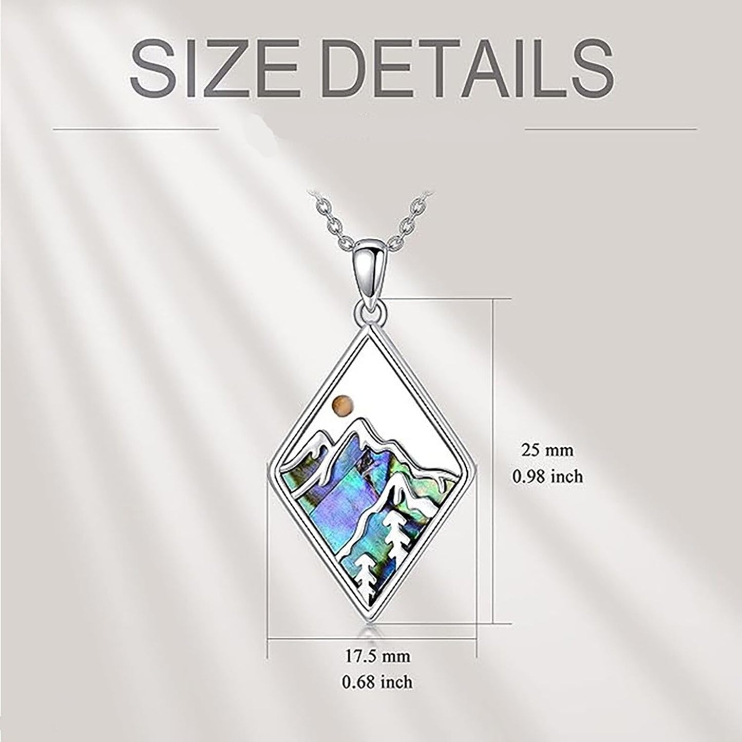 VLIEGEN Mustard Seed Necklace - Stainless Steel Faith Mountain Jewelry for Women & Men styleO