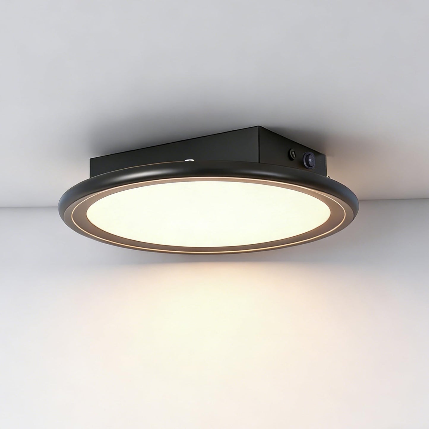 Maichis 12V RV 10inch Super Slim LED Pendant Ceiling Light Fixture, 12V RV Interior Light Fixture with On&Off Switch, 12Volt Cei
