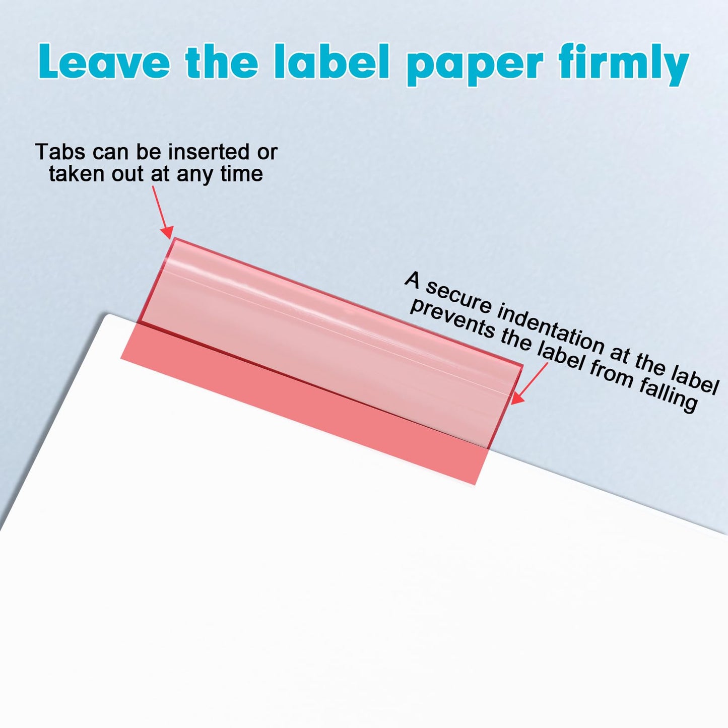 Binder Divider, PANDRI 120 Pack Binder Index White Dividers with 8 Insertable Multicolor Big Tab, Letter Size Paper Binder Divider for School Office Home Business