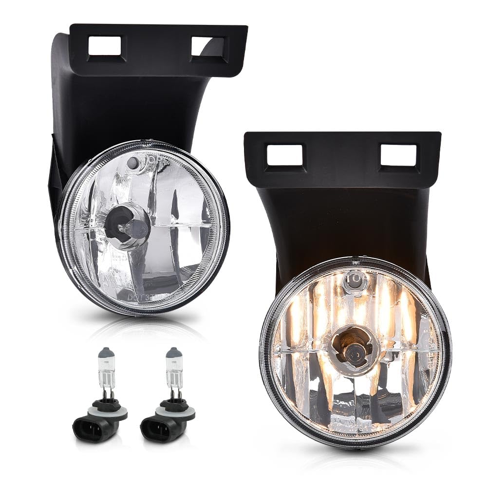 ALLGOOD Fog Lights, Compatible with Dodge Ram 1500 1994-2001, Fit Ram 2500 3500 1994-2002, Front Bumper Fog Light Lamps w/Bulbs,