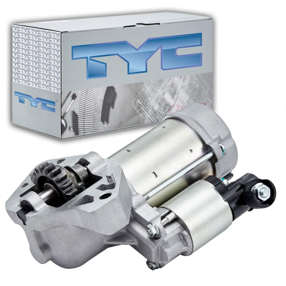 TYC Starter Motor compatible with Honda Accord 3.5L V6 2008-2012