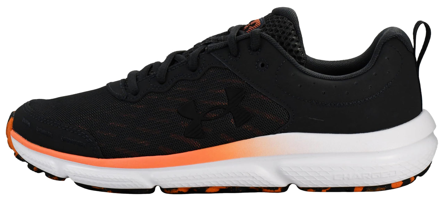 Under Armour Mens Charged Assert 10 Anthracite/Team Orange/Black 15 Medium