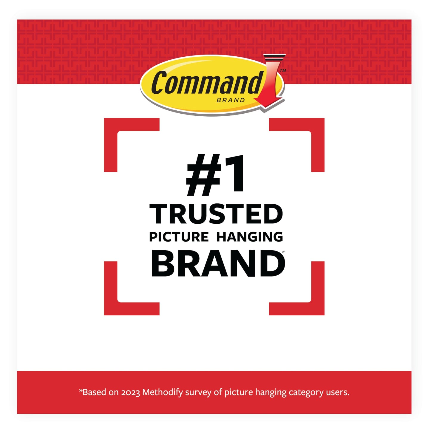 Command 15 lb & 10 lb Large and Medium Picture Hanging Strips, 2‑Pack (56 Pairs / 112 Strips), Damage‑Free Hanging Picture Hangers, Great for Home Decor, White Adhesive