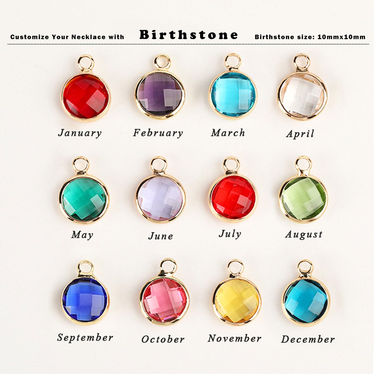PHOCKSIN Silver Round Locket Necklace 12 Birth Flowers Personalized Necklace that Holds Pictures Customized Gifts Locket Necklaces as Birthday Presents