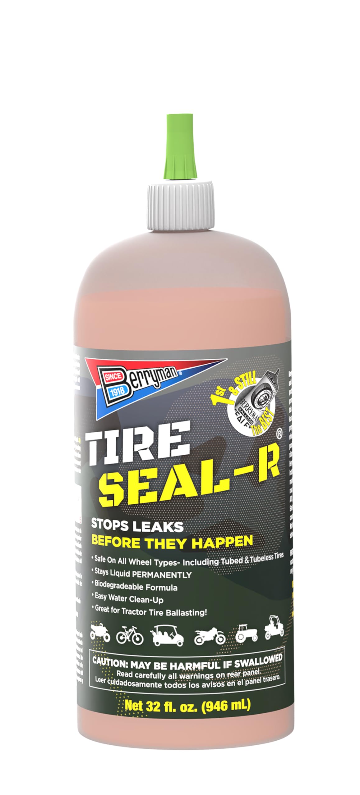 Berryman 1332 R Tire Sealing Compound, 1. Fluid_Ounces