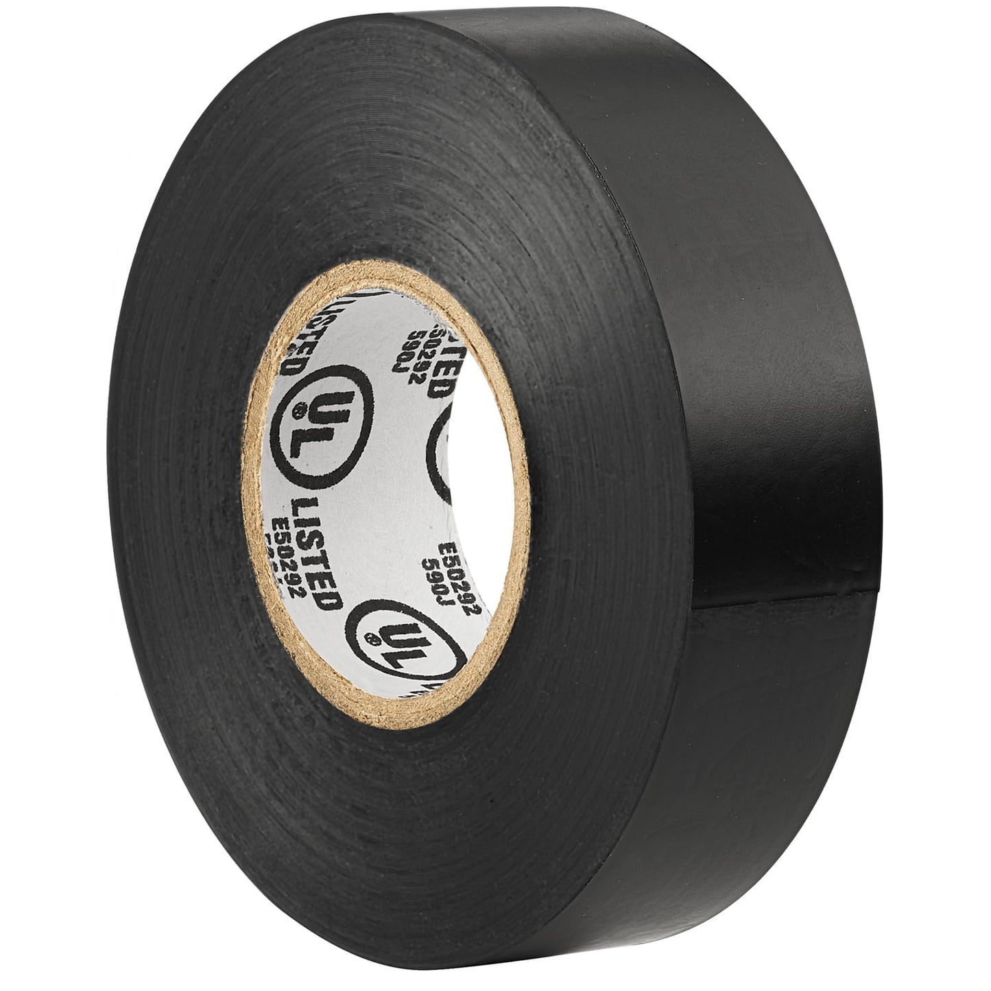 TAPEWELL Black Electric Tape, Professional Grade 3/4 inch x 66ft, PVC Electrical Insulating Tape for All Weather, U/L Approved, Waterproof, Home Improvement Electrical Equipment, Pack of 20