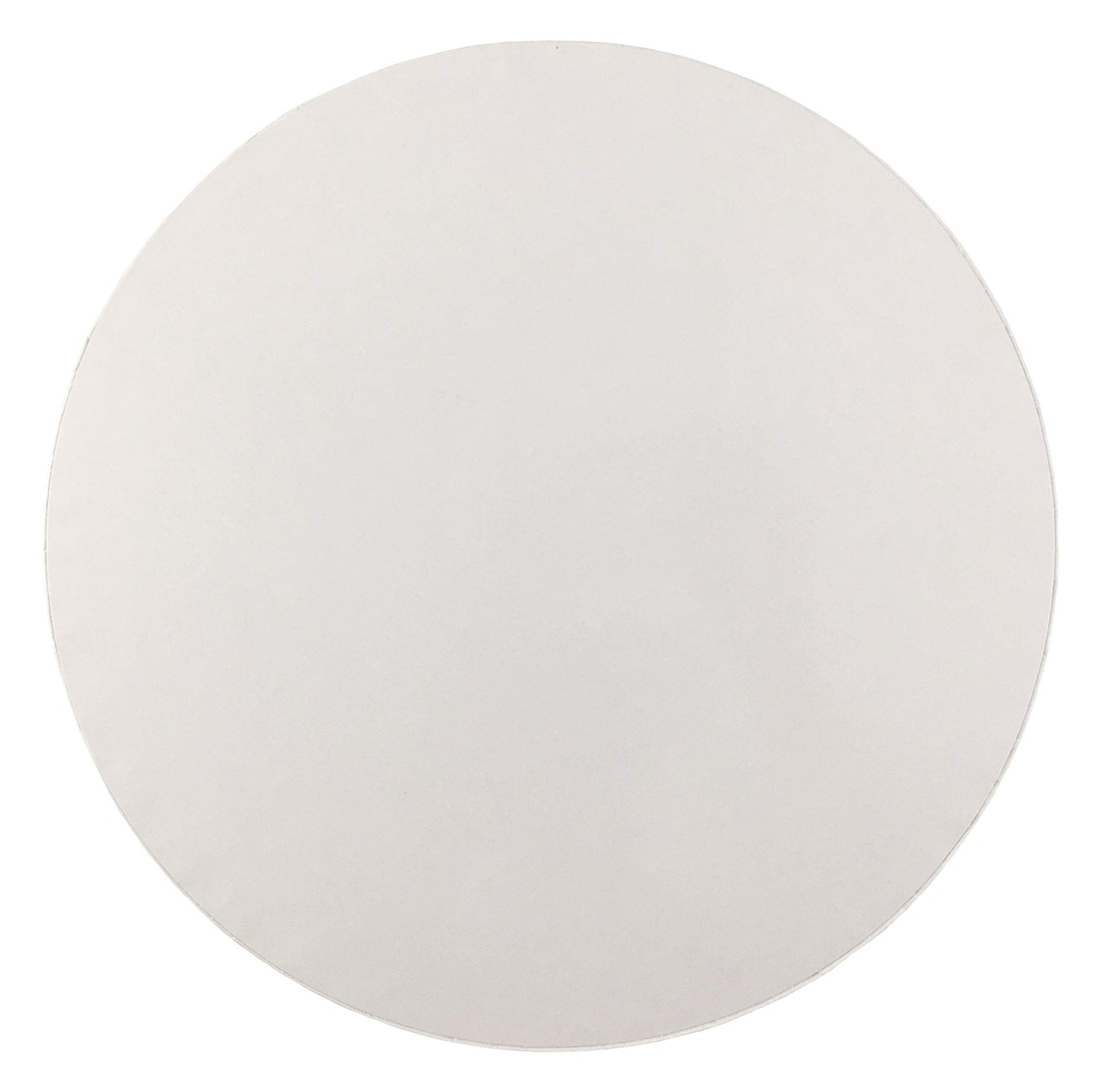 8 Inch Cake Board Drums Round, 6-Pack, White, Sturdy 1/2" Thick for Heavy Or Multi-Tiered Cakes