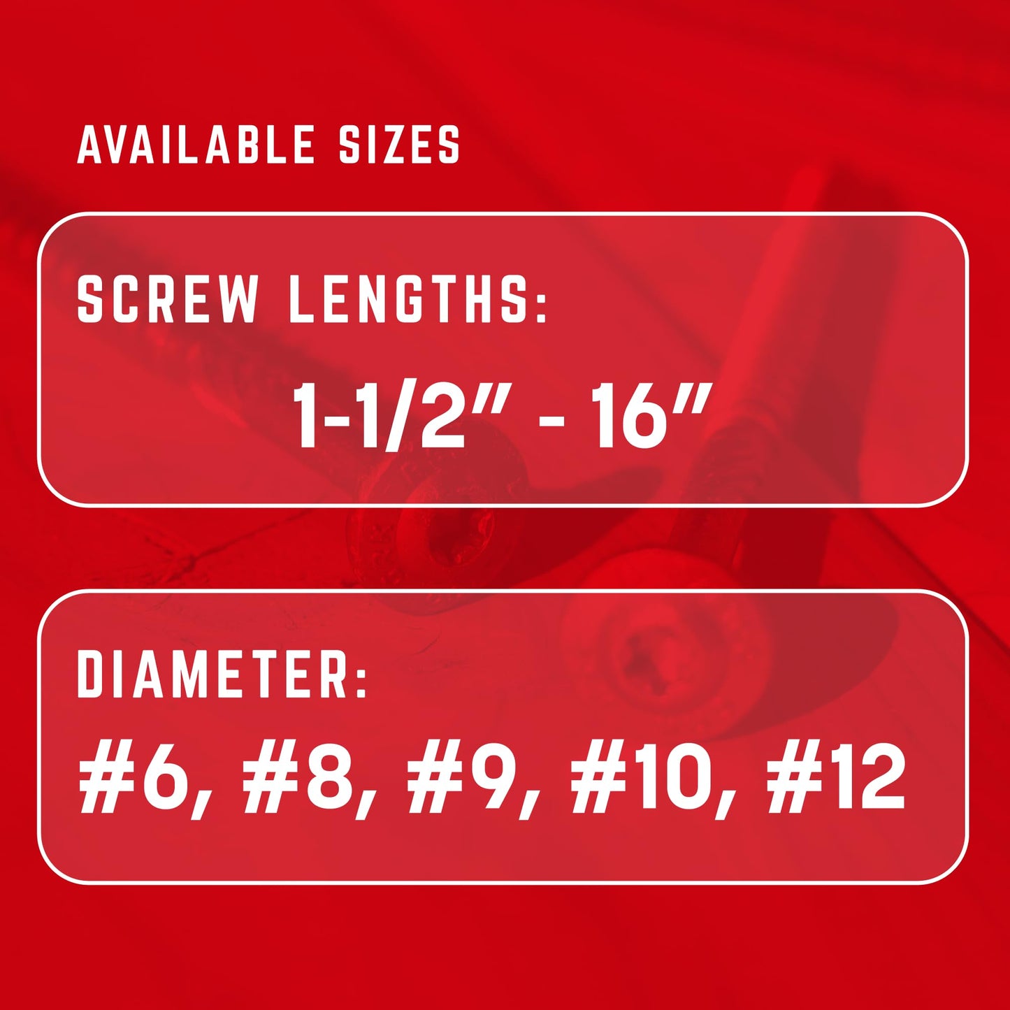 GRK Fasteners RSS™ 5/16 x 6 Inch, Rugged Structural Screws, 50 PCS, Rust Resistant Climatek™ Coating, Interior and Exterior Use, Heavy-Duty Framing & Decking Screws, Fast Bite Tip with Star Drive