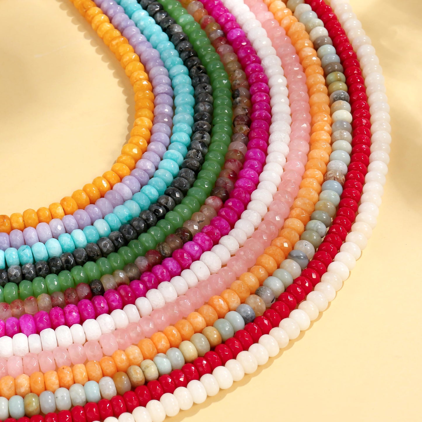 Badu Blue Gemstone Beaded Necklace for Women Natural Stone Bead Beach Choker Necklace Fashion Trendy Jewelry Gifts