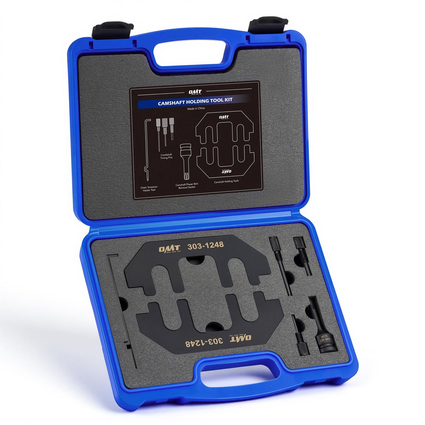 Orion Motor Tech Ford 3.5L 3.7L Timing Tool Kit, Camshaft Holding & Locking Tool Set Compatible with 3.5 EcoBoost 4V Engines, Re