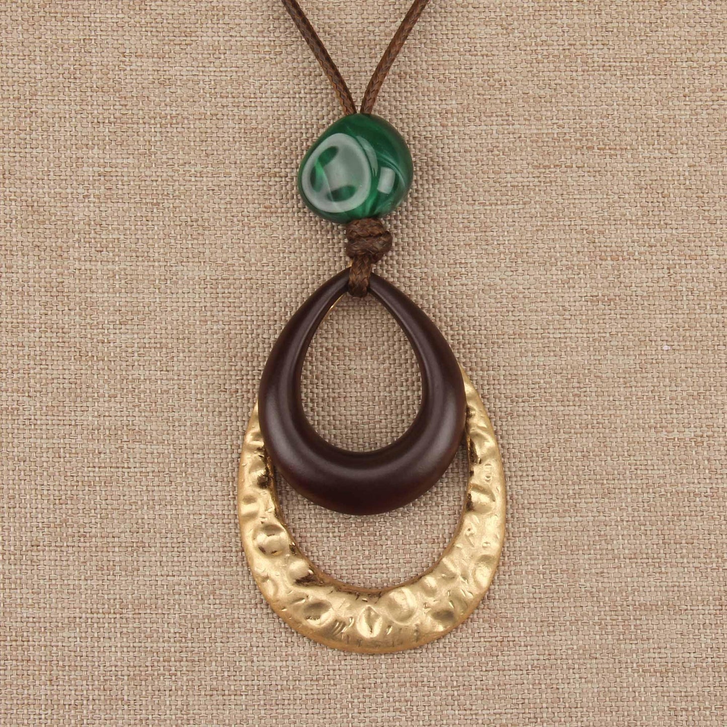 joymiao Boho Necklaces for Women Trendy Gold Statement Necklace Layered Bohemian Vintage Chunky Pendant Necklace Casual Jewelry