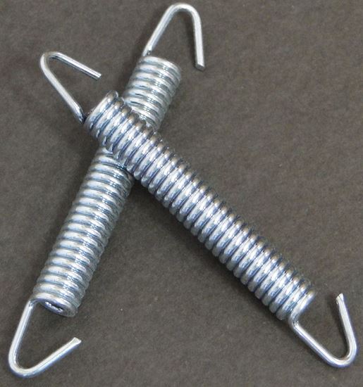 ZINC EXHAUST SPRING 67MM 2 PK