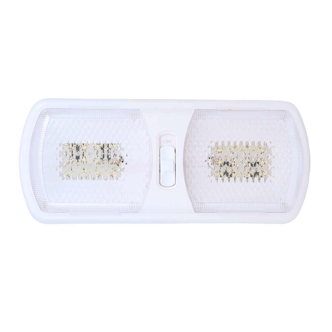 Dbl Led Eu-Lite Bwht Opt Lens