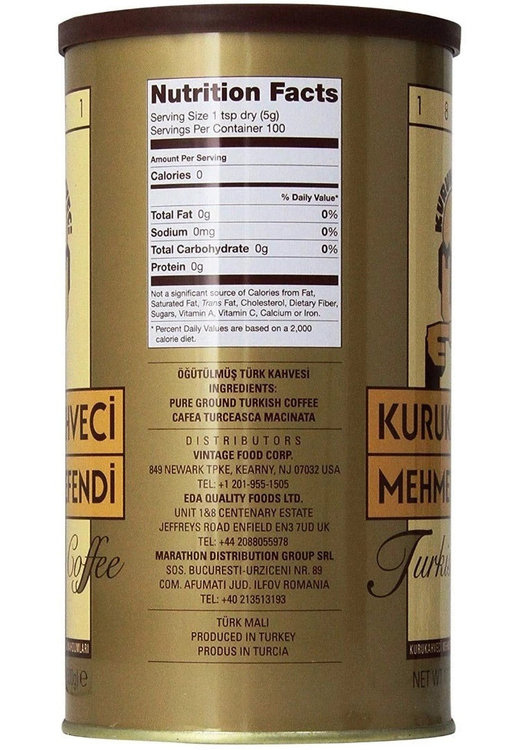 Turkish Coffee Mehmet Efendi