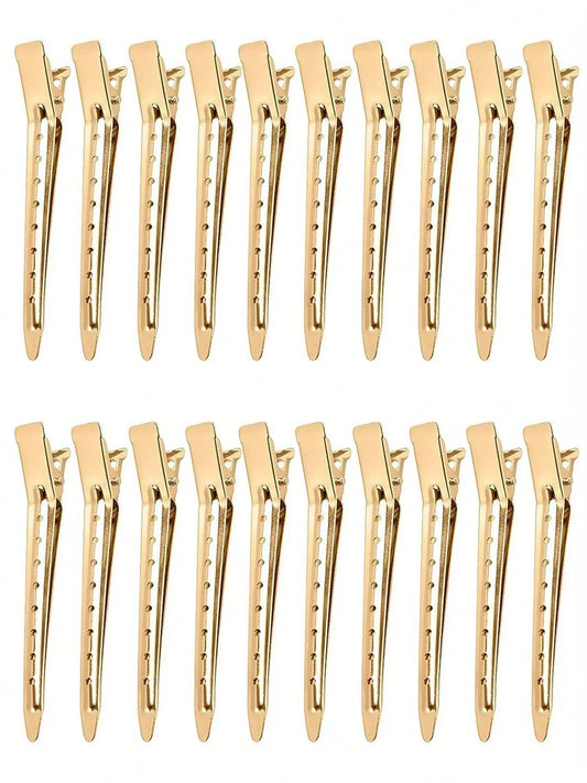 20pcs Metal Duck Alligator Hair Clips