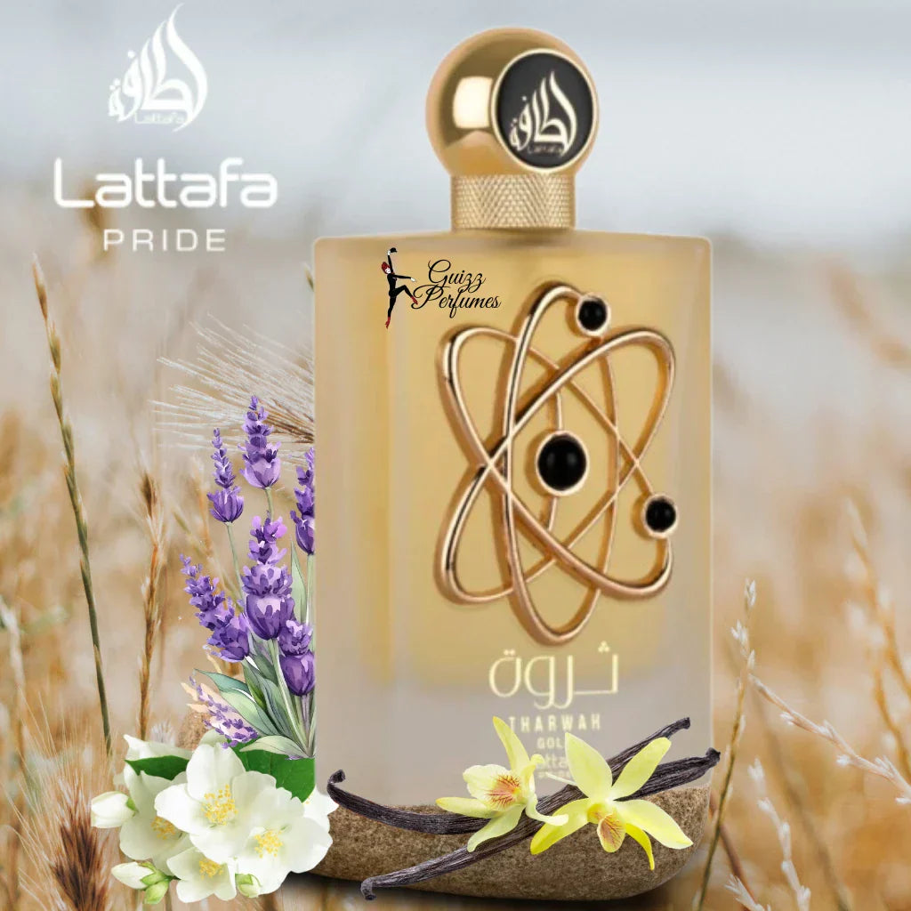 Lattafa Tharwah Gold Perfume