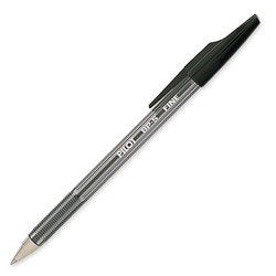 PILOT The Better Ball Point Pen Refillable Ball Point Stick Pens, Fine Point, Black Ink, 12-Pack (35011)