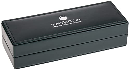 Monteverde Invincia Nebula Fountain Pen - Broad Nib, Multi-Color Plating, Premium Writing Instrument