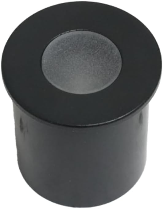 VOLT 12V 1W Solid Brass Color Changing RGBW Micro Dot LED Indicator Light (Black) for Outdoor Deck, Step, Patio, Path, Walkway or Hardscape Areas