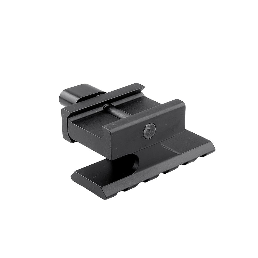 Miaozhun 5 Slots Picatinny Riser Mount, Lightweight Picatinny Rail Riser for Red dot, Flashlight, Laser Sight (1 Pack)