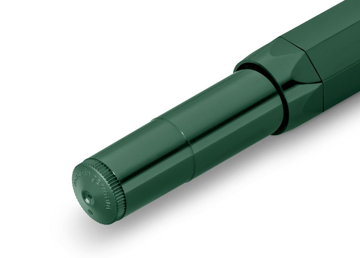 Kaweco CLASSIC SPORT Rollerball Green I Gel/Ballpoint Pen Including 0.7 mm Refill I in Classic Design with Ceramic Ball 13.5 cm