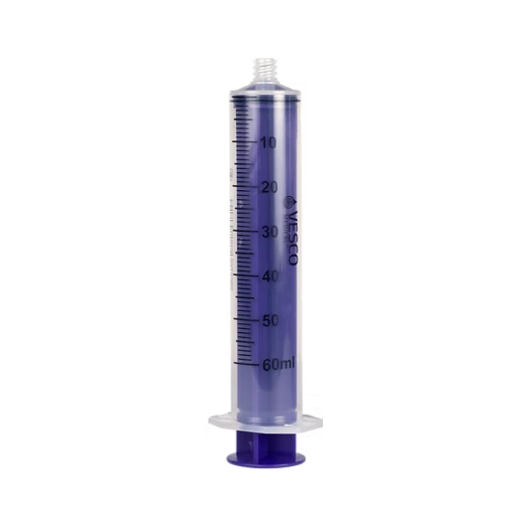 Vesco Medical ENFIT Standard Tip Syringes, 60ML (10)