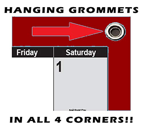 24" x 36" SwiftGlimpse 2026-2027 Academic Wall Calendar, Erasable, Large, Wet & Dry Erase Laminated, Reversible, Yearly Planner, JULY 2026 to JUNE 2027 ONLY, Maroon