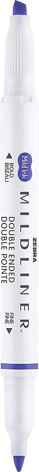 Zebra Pen Mildliner Double-Ended Highlighter Set, Broad and Fine Point Tips, Ideal for Bible Highlighting, No Bleed, 18 Pastel and Neutral ink Colors, Pack of 18