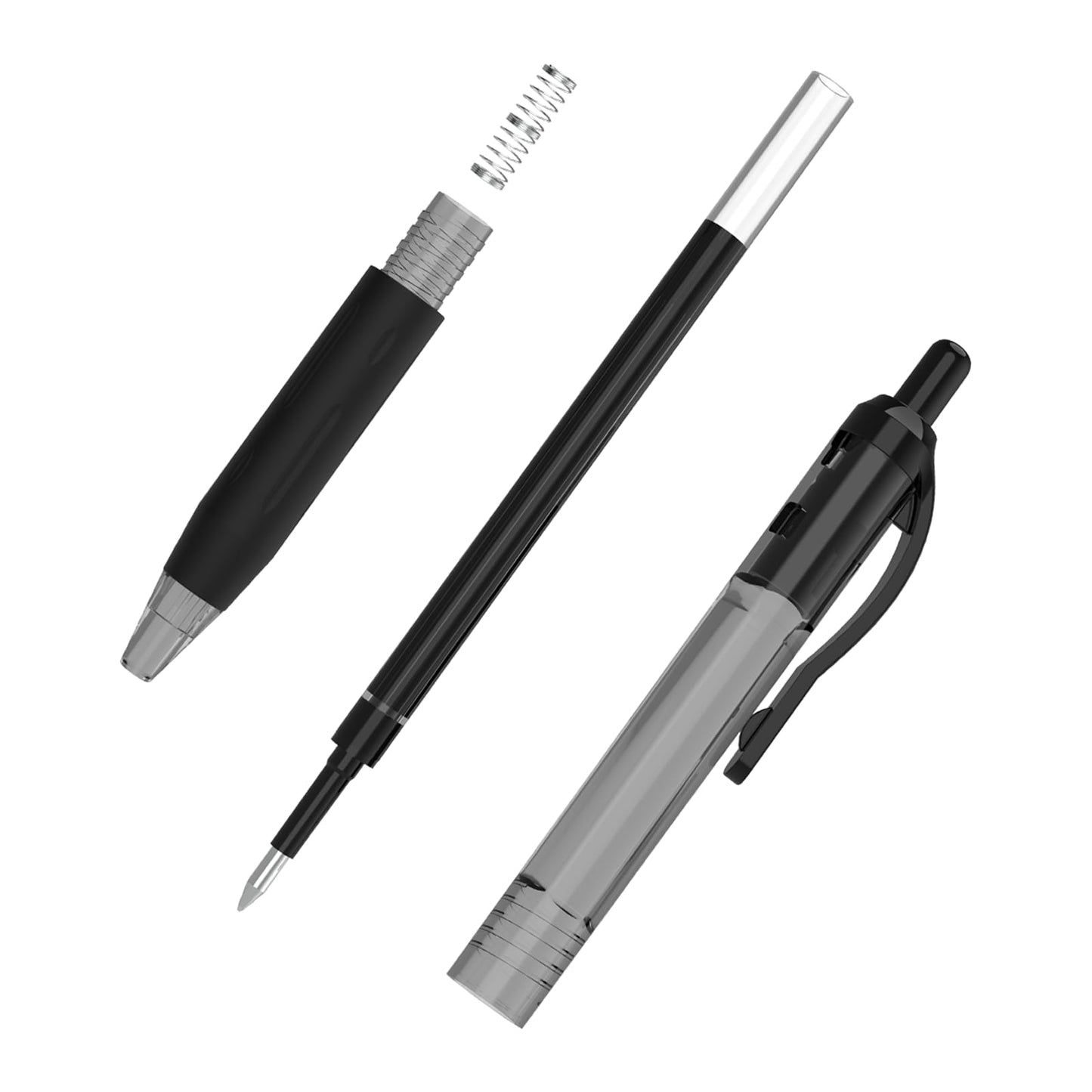 EYEYE G-103 Retractable Gel Pens Black 0.7mm, 50 Pack Medium Point Gel Ink Pens Quick Drying, 0.7 mm Fine Piont Ballpoint Pen Smooth Writing for Office School Supplies