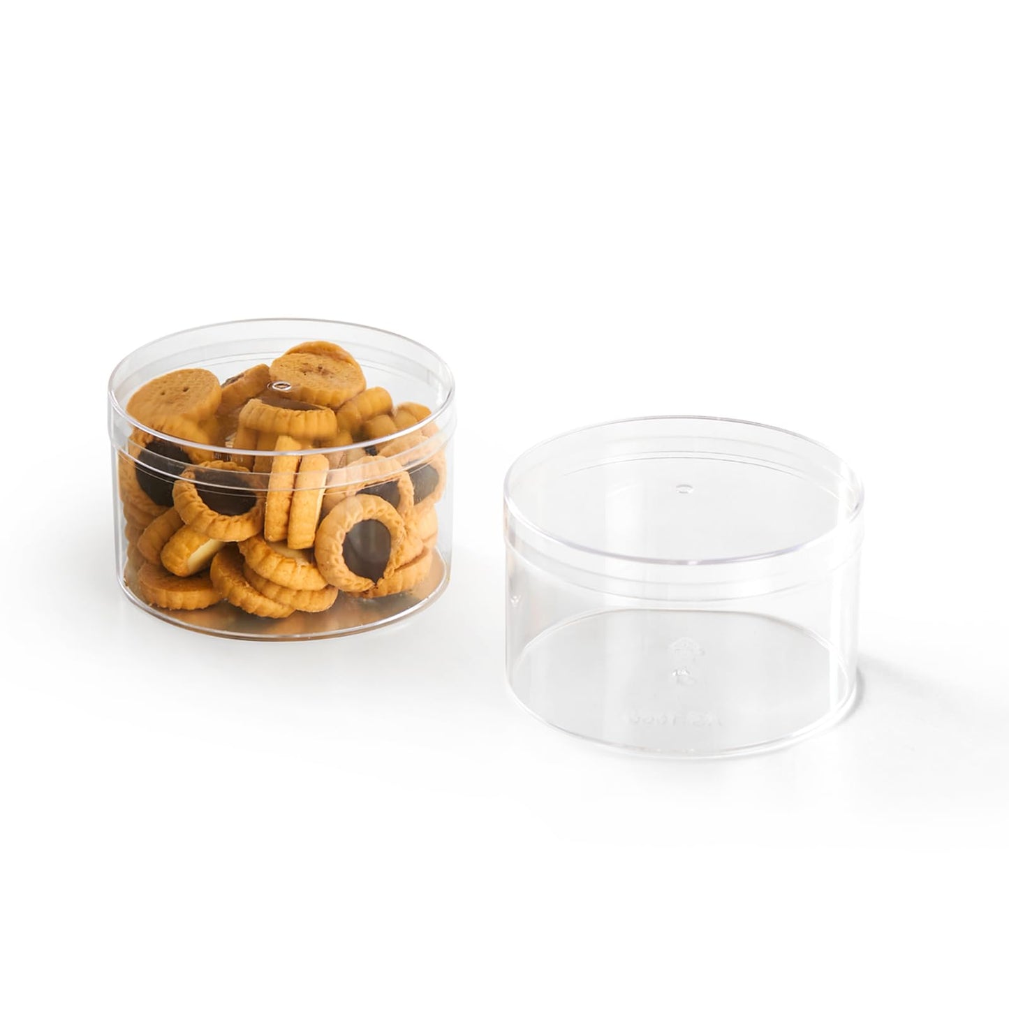 Plastic Dessert Cups with Lids and Sporks,Stickers,Tiramisu Containers,Cookie Containers,Clear Food Containers for Fruit,Pudding,Mousse, Tiramisu Cups With Lids (30pcs,Clear,3.66 * 3.66 * 2.36 in)