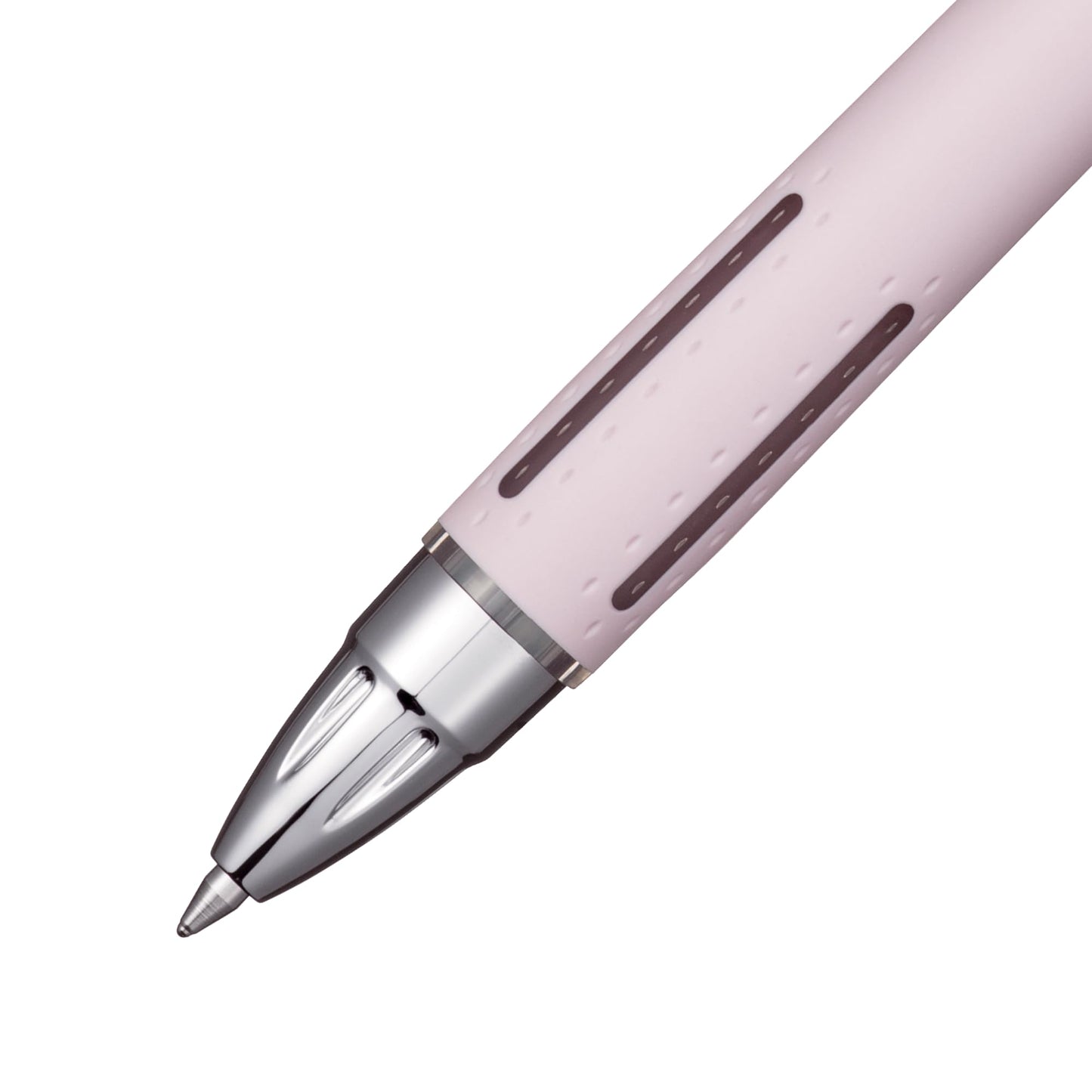 Uni-Ball Jetstream RT Ballpoint Pen, Fine Point (0.7mm), Lavender Barrel, Black Ink. 6 Pens