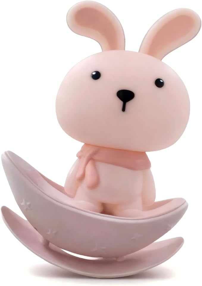 Night Lights for Kids,Rechargeable Nursery Night light,Small Lamps for Baby Nursery,Pink Lamps Bunny, Soft Warm Light,Breastfeeding,Sleep Aid,Cute Funny Gifts for Baby Toddler Kids Boys Girls