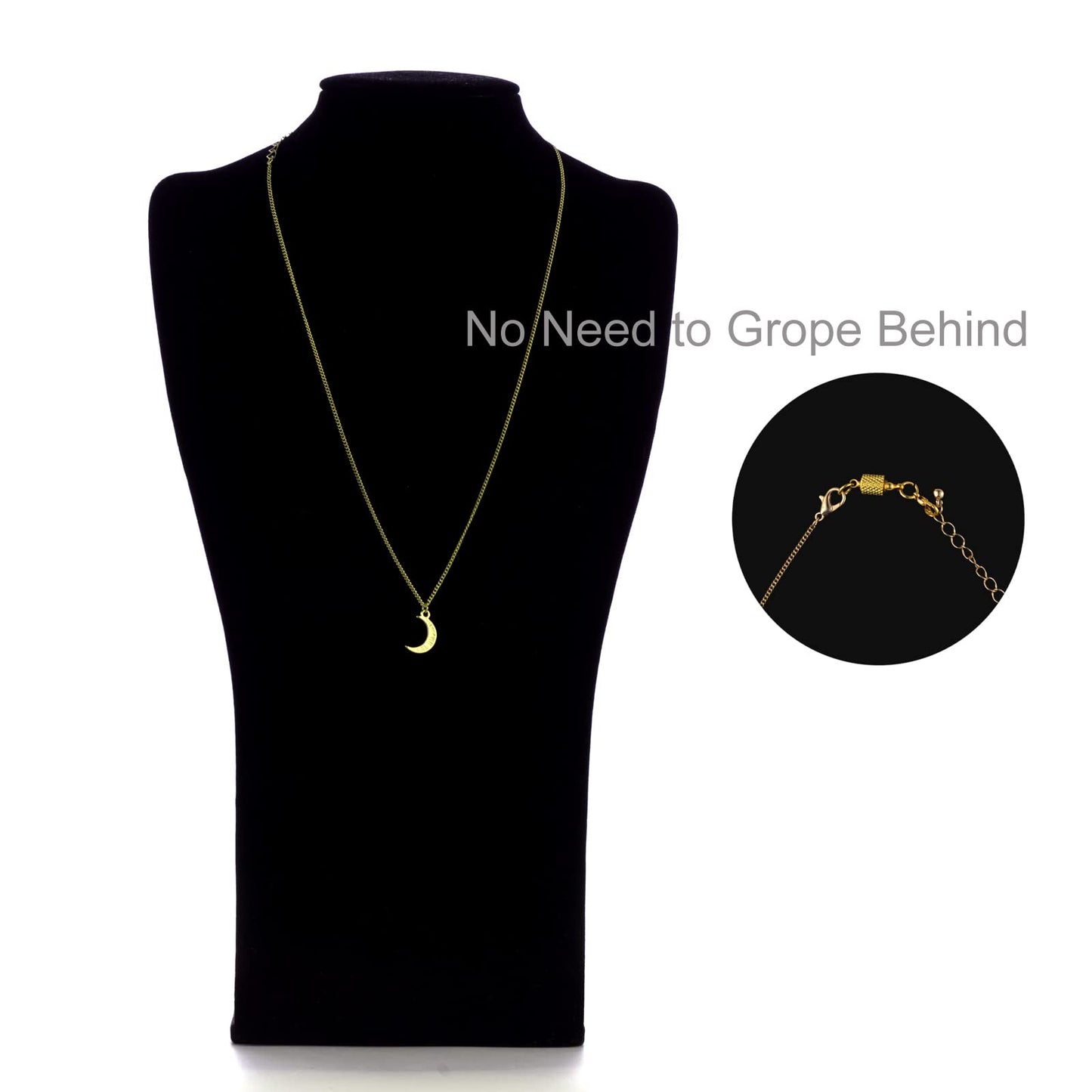 Zpsolution Magnetic Necklace Clasps and Closures Locking Magnetic Jewelry Clasps 8PCS Gold