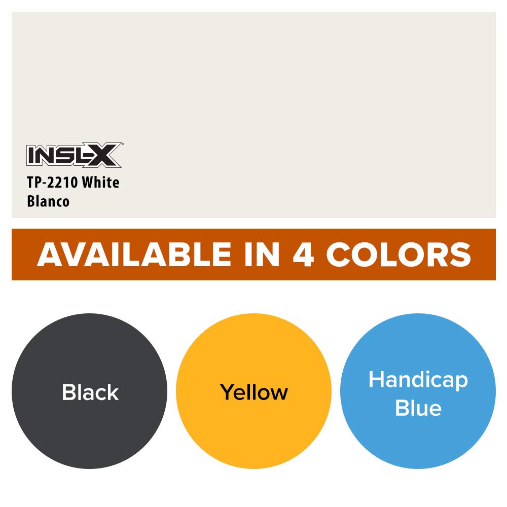 INSL-X Acrylic Latex Traffic Paint, White, 1 Gallon