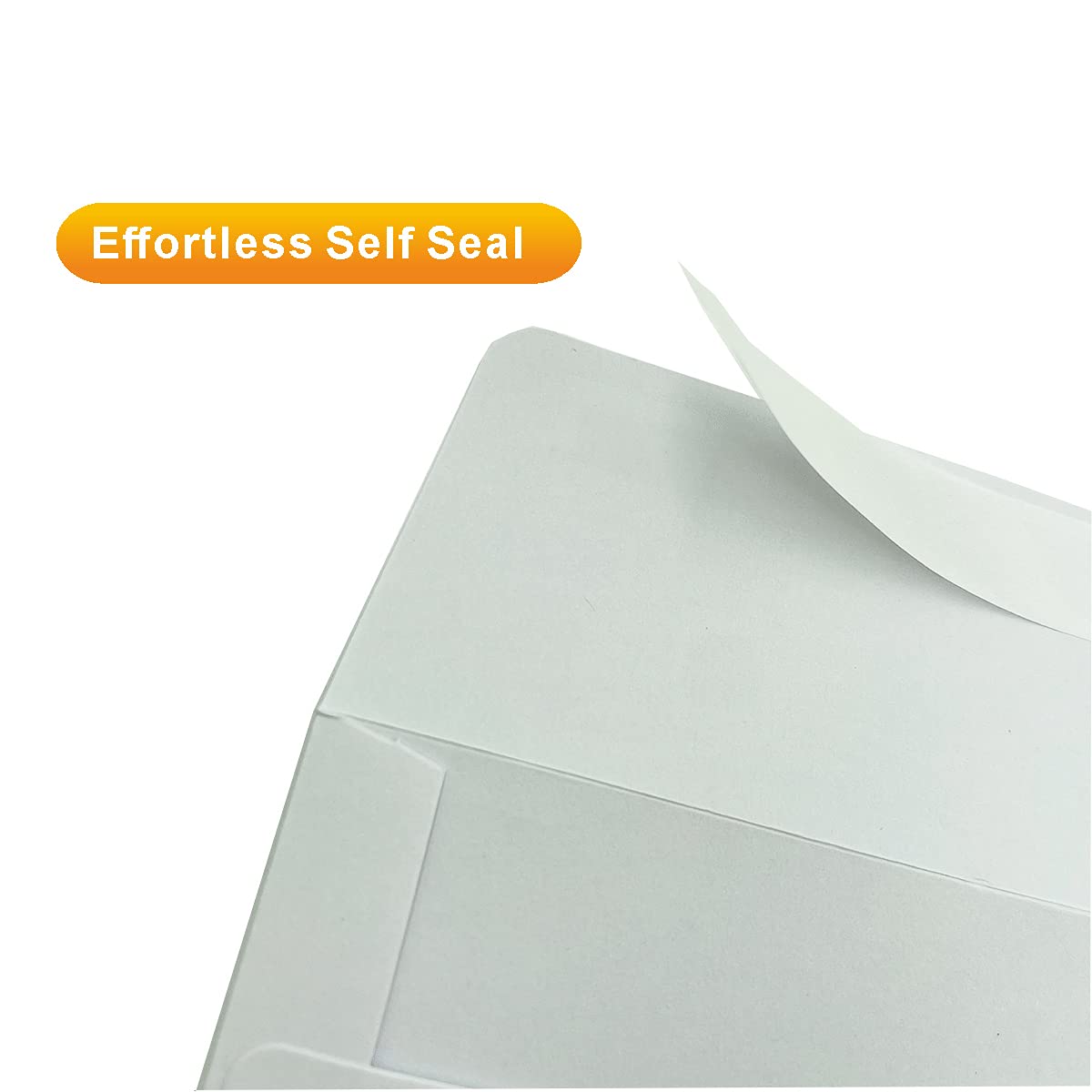 A6 Invitation envelopes（120 PCS 4.7x6.5 in） - windowless design 120GSM white paper envelopes with printabl quick self-seal for invitations, greeting cards, photos invoices