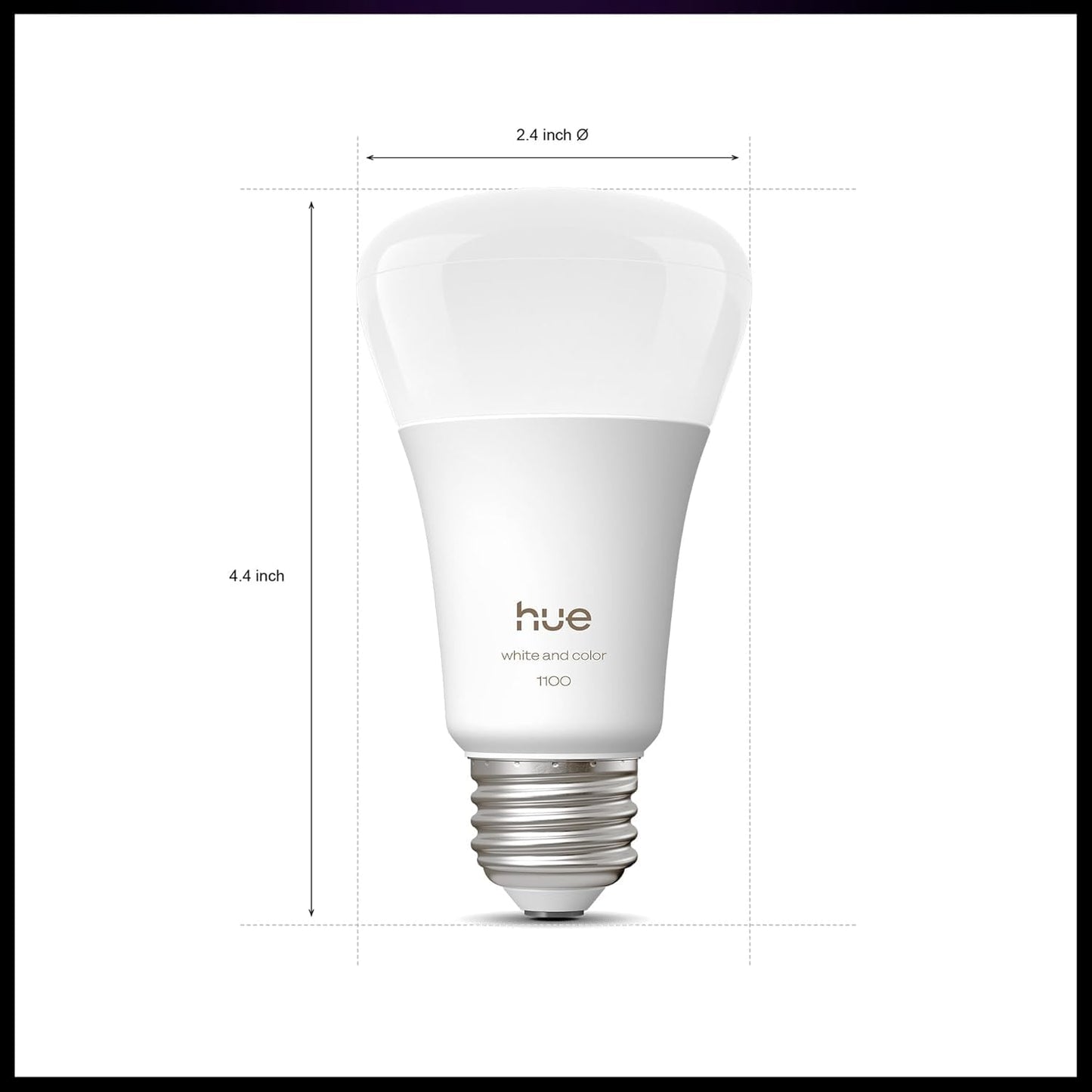 Philips Hue Starter Kit: Bridge Pro + 3 A19 E26 Smart Bulbs + Tap Dial Switch, White and Color Ambiance, Smart Light Hub, Works with Voice