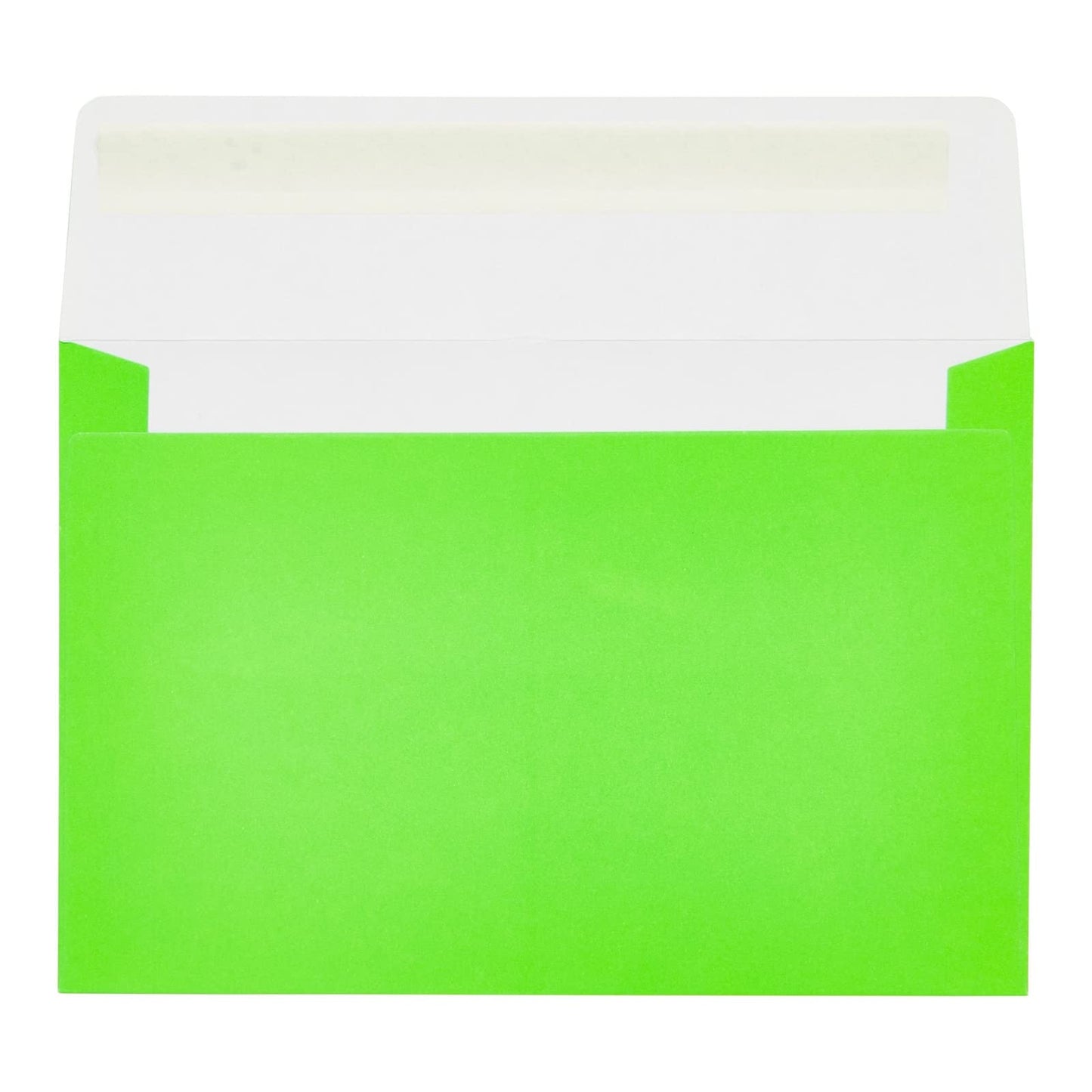 Paper Junkie 112 Pack Bright Neon Colored Envelopes with Self-Adhesive, Bulk Set for 4x6 Invitations, Greeting Cards, Birthday, Baby Shower (A6 Cards and Envelopes)