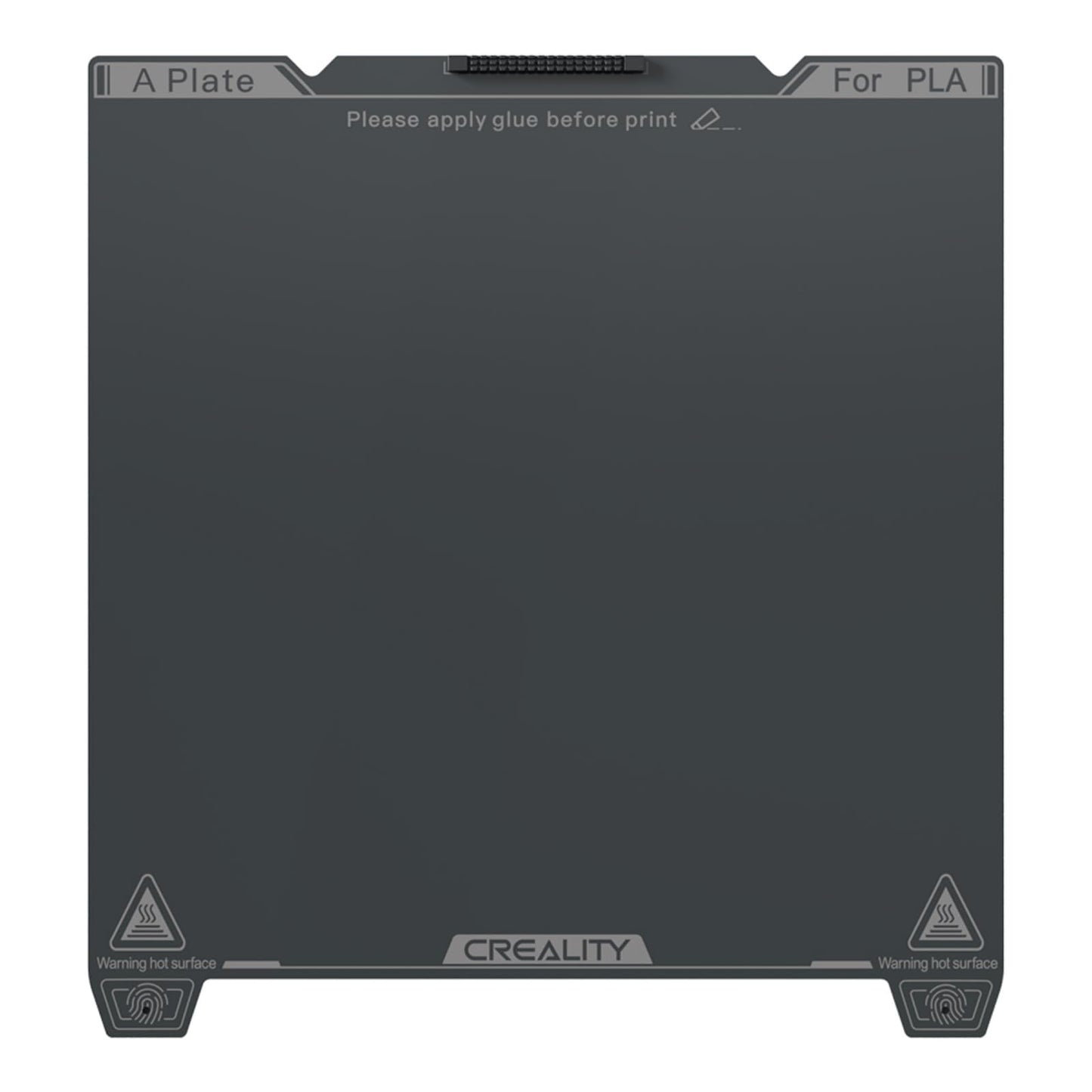 Creality K1 SE Build Plate Kit, K1C Flexible Spring Steel Bed Plate 235x235mm 3D Printer Platform Smooth Surface PEI Sheet Build Surface for K1/Ender 3 S1/3 V3 SE/3 V3 KE/3 V3(Without Magnetic Base)