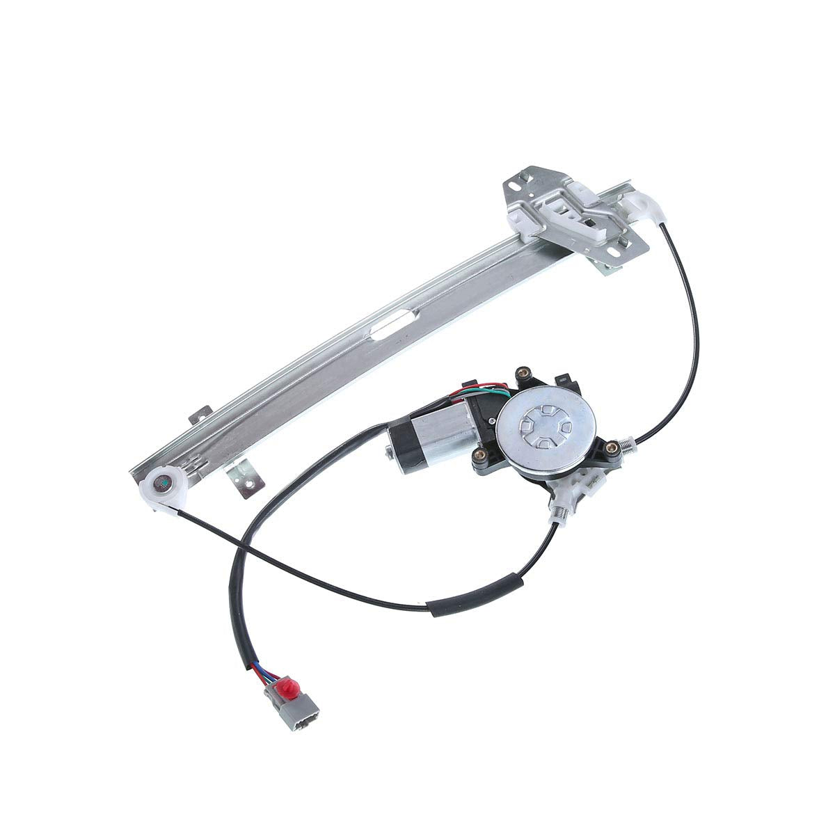 YHTAUTO Front Driver Side Power Window Regulator With 4-Pin Motor Assembly for Honda Civic 2001-2005, Coupe Only
