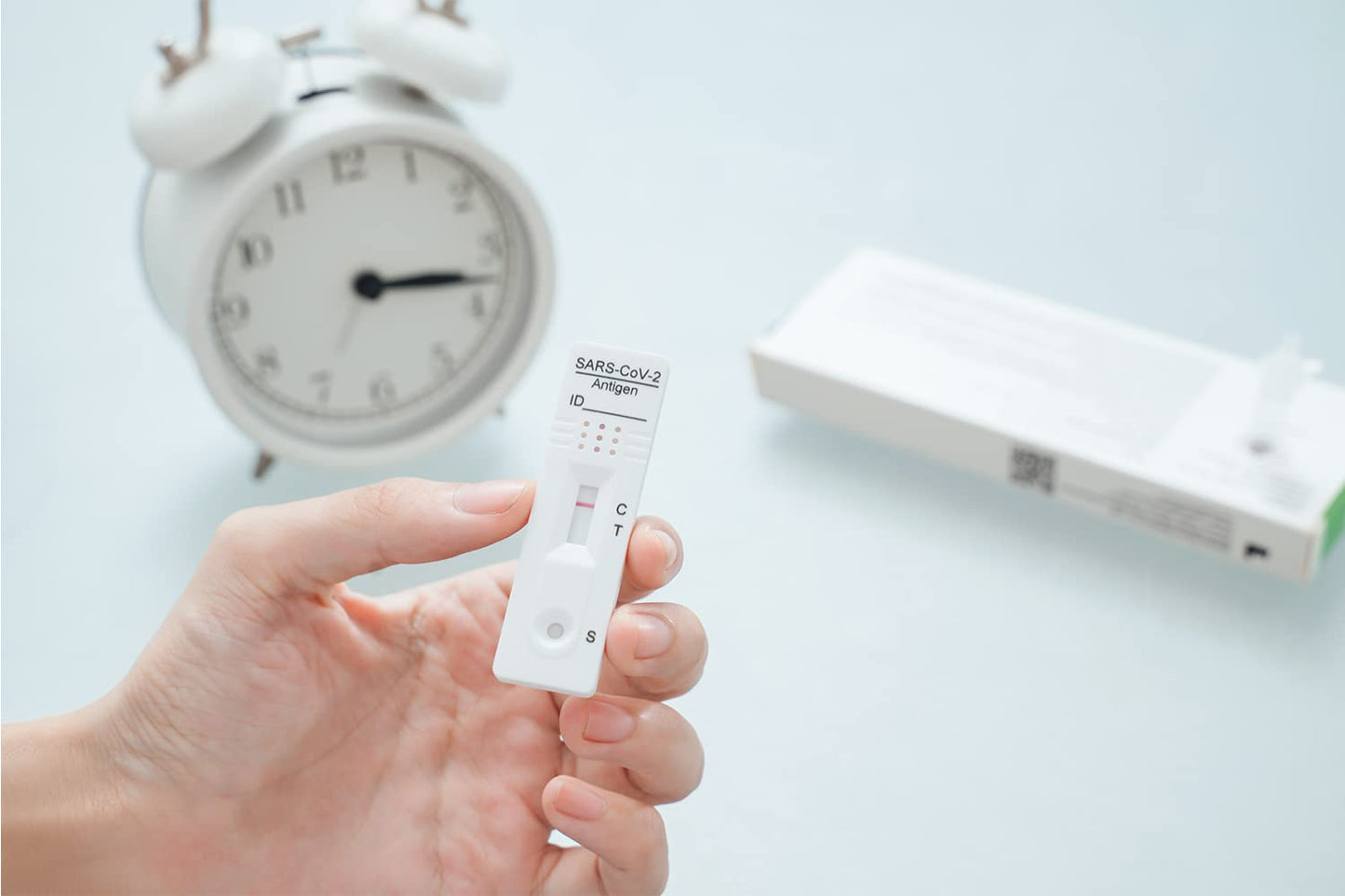 BOSON Rapid SARS-CoV-2 Antigen Test Card, FDA EUA Authorized OTC at-Home Self test, Results in 15 Minutes, Convenient and Comfortable to use 8 Tests