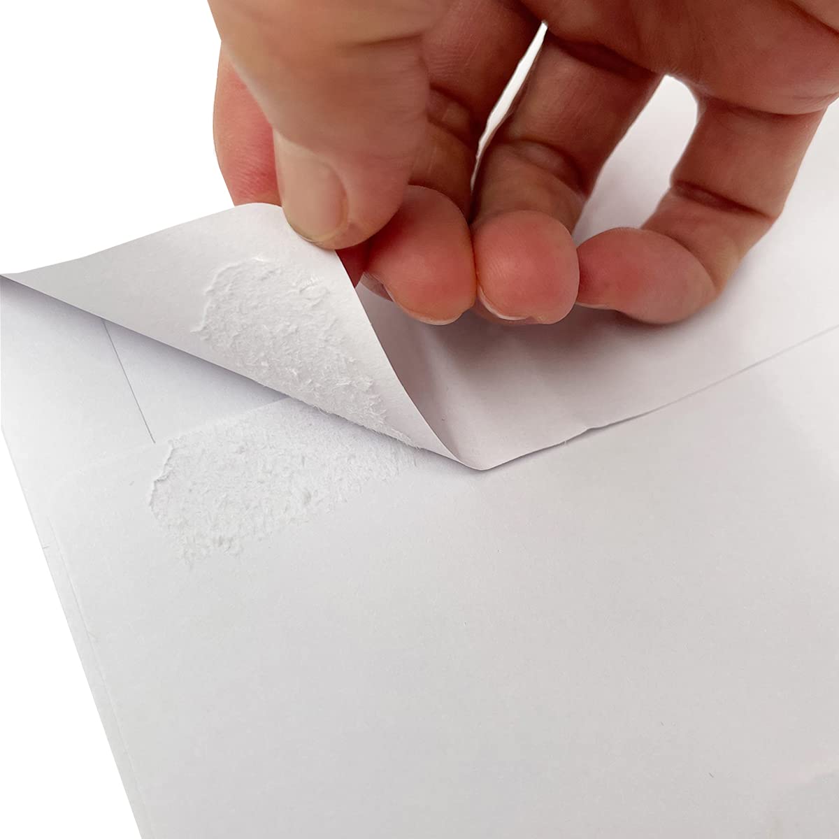A6 Invitation envelopes（120 PCS 4.7x6.5 in） - windowless design 120GSM white paper envelopes with printabl quick self-seal for invitations, greeting cards, photos invoices