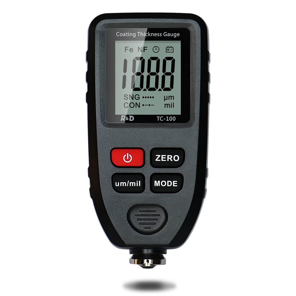 Car Coating Thickness Meter for Used Car Buyers, Paint Mil Thickness Meter Gauge Check The Car’s Original Coating Auto Car Paint Meter