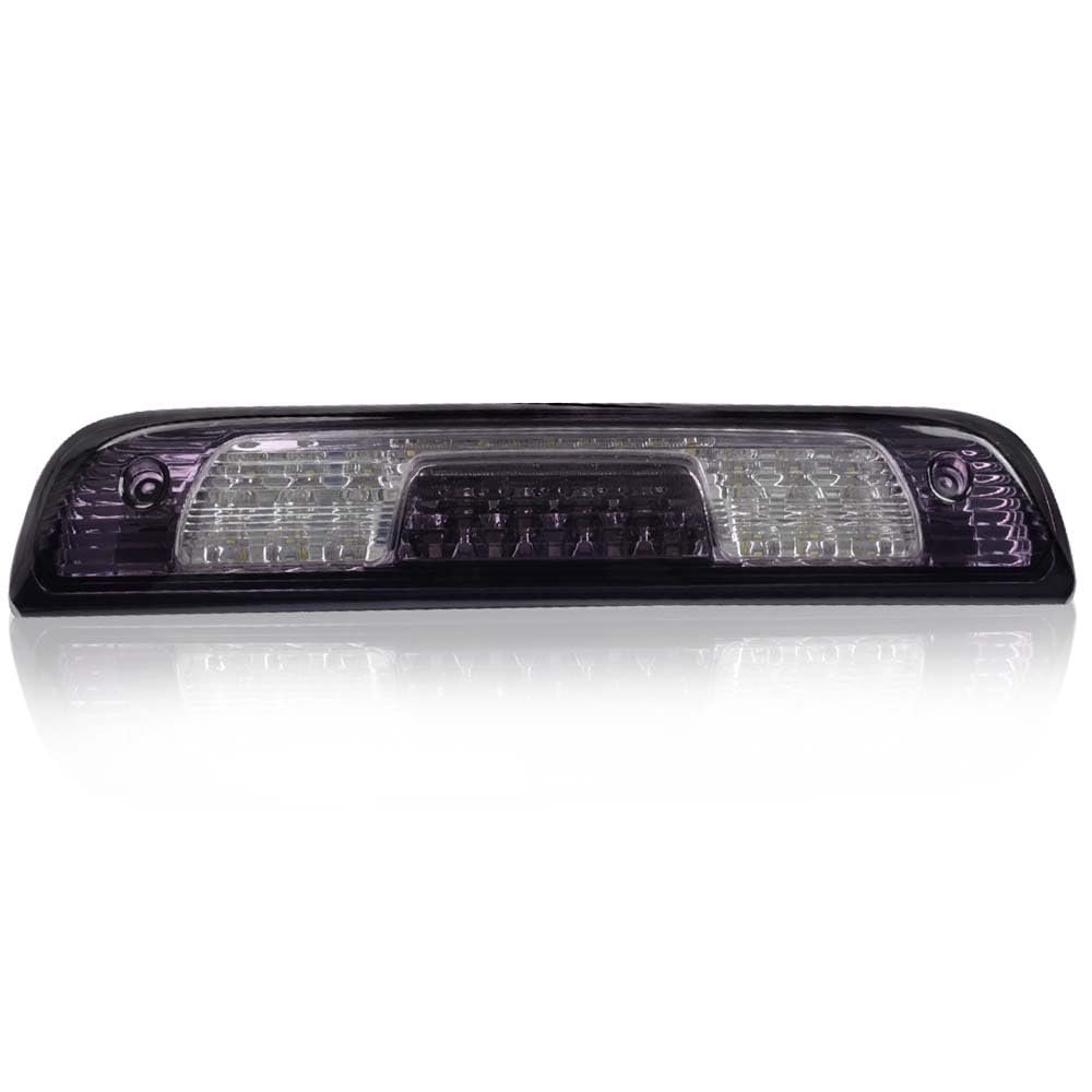 PIT66 LED 3rd Brake Light, Compatible with 2014-2018 Chevy Silverado/2014-2018 GMC Sierra 1500 2500HD 3500HD Clear Housing Smoky
