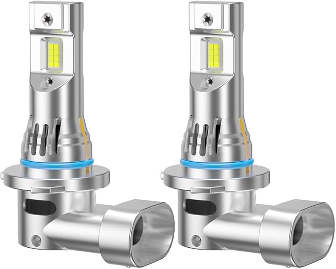 Upgraded Vehicle Light Bulbs Replacement Combo for Hyundai Elantra 2020-2024, 9005 High and Low Beam, 6000K White, 400% Brighter, Copper Heat Sink, IP68 Waterproof, 4-Pack
