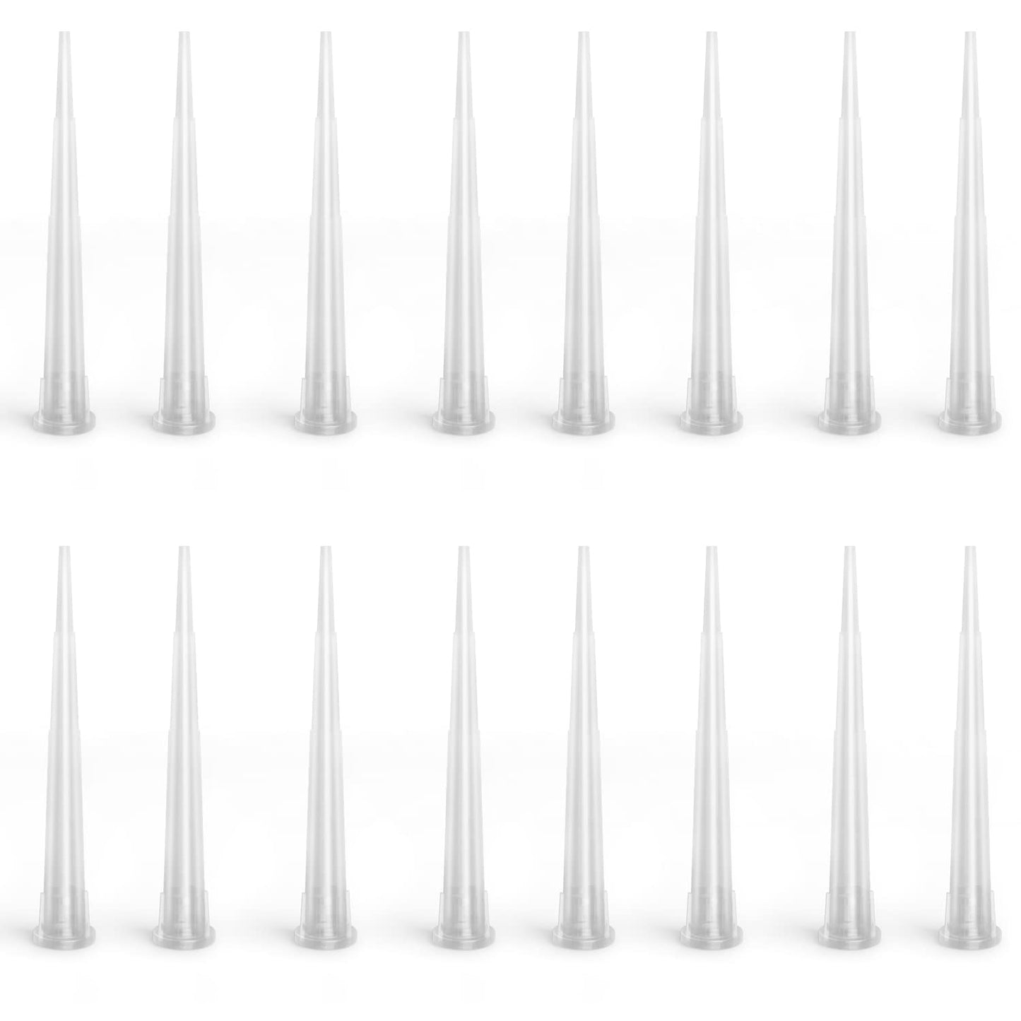 ONiLAB Pipette Tips 10 UL 1000 PCS Laboratory Universal Plastic Liquid Pipettor Tips Polypropylene (PP) Autoclavable, Transparent
