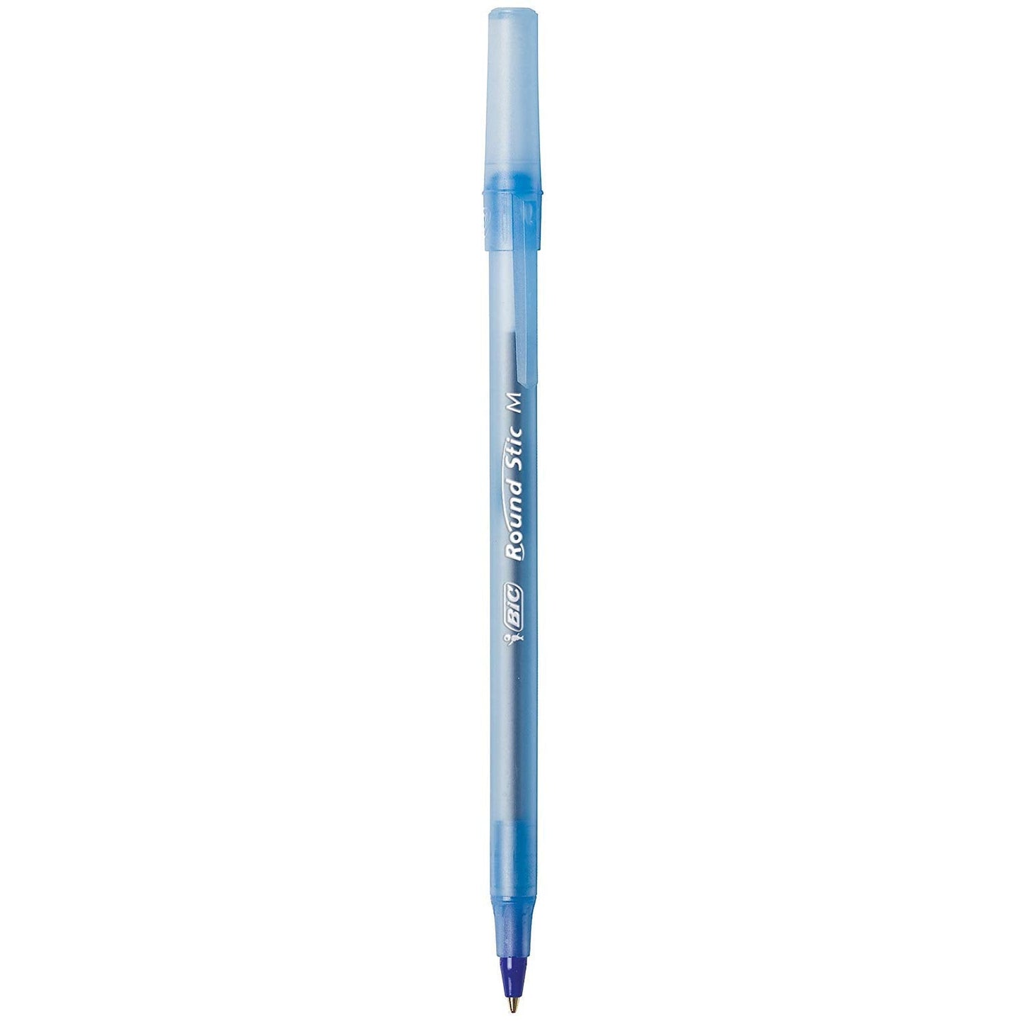 BIC PENS Bulk Pack of 240 Ink Pens, Round Stic Xtra Life Ballpoint, Medium point 1.0 mm, 120 Black & 120 Blue Combo Pack in Bulk